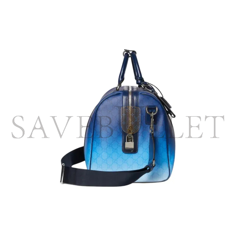 GUCCI CHROMA MEDIUM DUFFLE BAG 835688FAERN8475 (45*30*24.5cm) GUCCI CHROMA MEDIUM DUFFLE BAG 835688FAERN8475 (45*30*24.5cm)